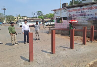 नगर आयुक्त ने पुराने और नए बस स्टैंड का किया निरीक्षण