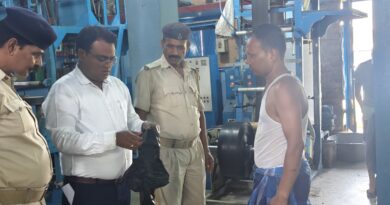 नगर निगम ने किया अवैध सिंगल यूज प्लास्टिक फैक्ट्री का भंडाफोड़