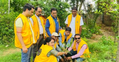 विश्व पर्यावरण दिवस के अवसर पर लायंस क्लब ने किया वृक्षारोपण