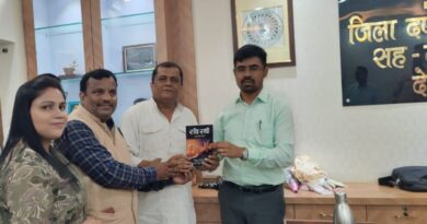 साहित्य समागम भारत ने किया उपायुक्त का स्वागत – सम्मान