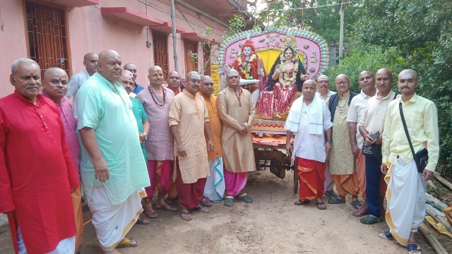 सात दिवसीय शिवशक्तात्मक महारुद्र यज्ञ आज से प्रारंभ, भव्य शोभायात्रा निकली