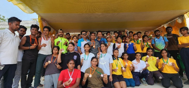देवघर एथलेटिक्स एसोसिएशन के टैलेंट हंट में 83 खिलाड़ियों ने दिखाया हुनर