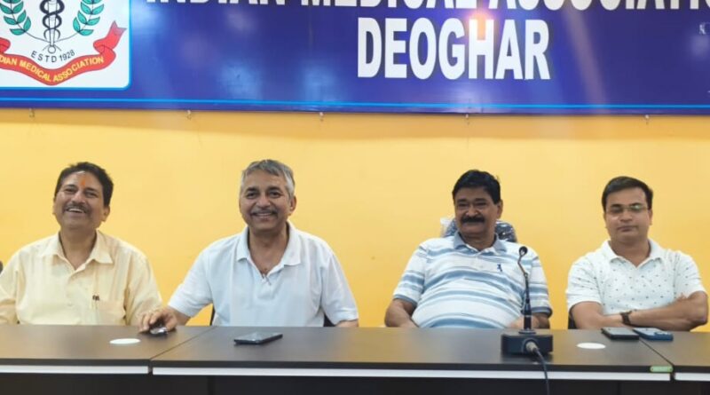 राष्ट्रीय चिकित्सक दिवस पर आईएमए लगाएगा निःशुल्क चिकित्सा शिविर
