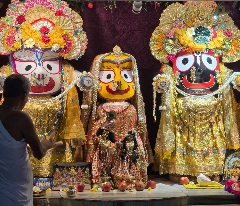 इस्कॉन देवघर रथ यात्रा महोत्सव की तैयारी जोरों पर